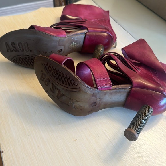 Shoes A.S. 98 all leather . Size 38 - Picture 5 of 9